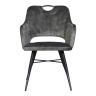 Armstoel Jizzel Antraciet