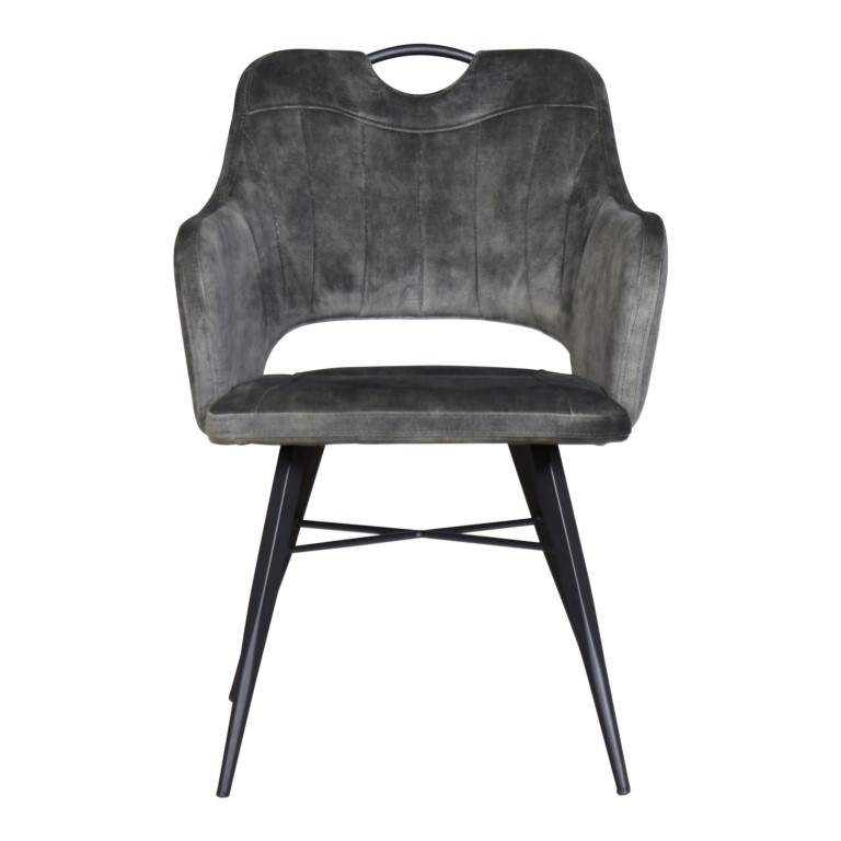 Armstoel Jizzel Antraciet