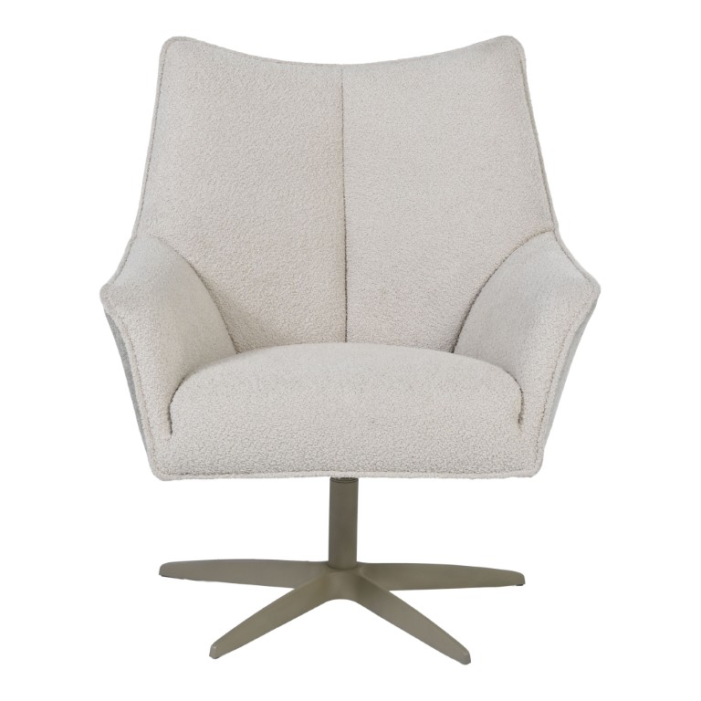 Draaifauteuil Tarante Cream/Natural