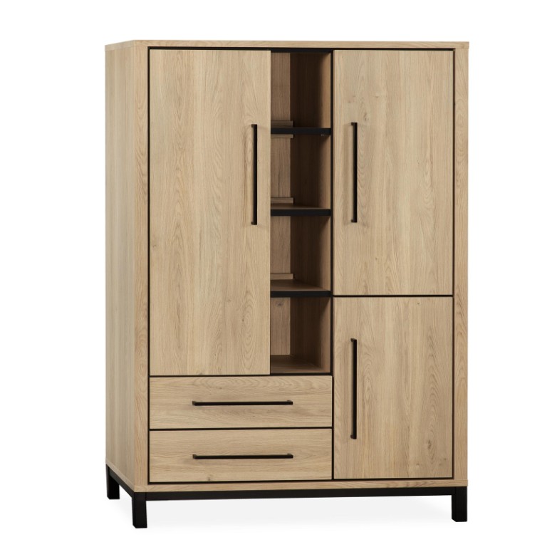 Bergkast Kirkwall 3-Deurs