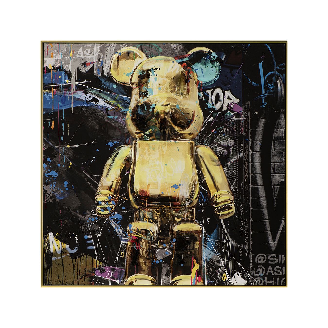 Feelings Wanddecoratie Golden Bear