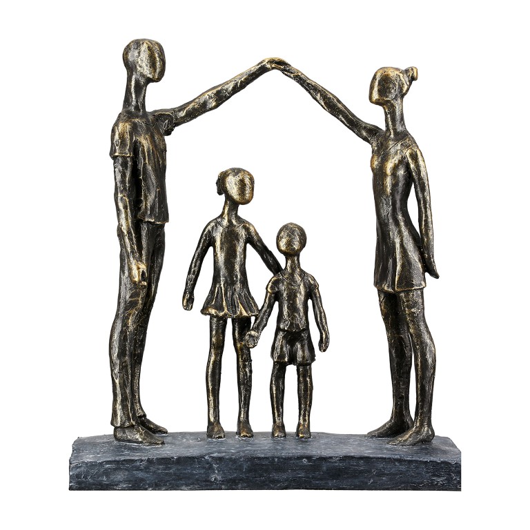 Feelings Beeld Familie Brons