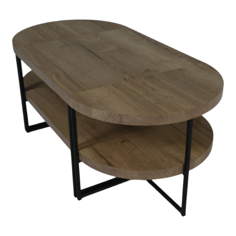 Salontafel Cubik 1 Natur S/3