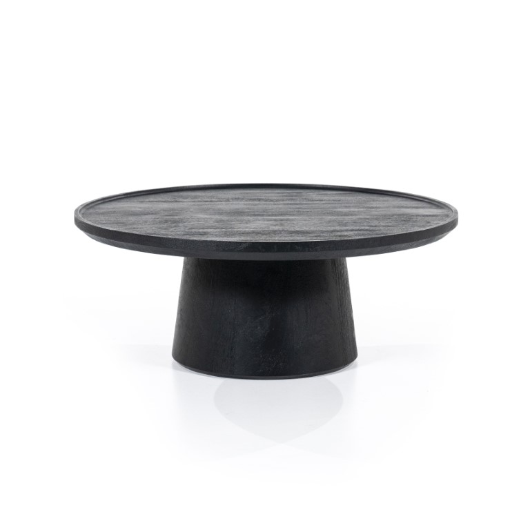 Eleonora Salontafel Ron Zwart Ø80